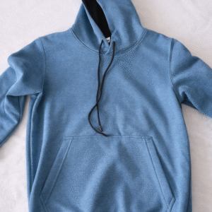 Sudadera Unisex Premium con Gorro – Azul Jaspe