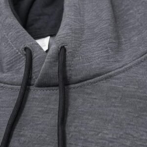 Sudadera Unisex Premium con Gorro – Gris Oxford