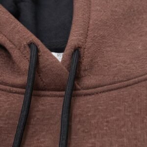 Sudadera Unisex Premium con Gorro – Café Jaspe