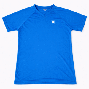 Playera Deportiva Wilson Hombre 120 g – Azul